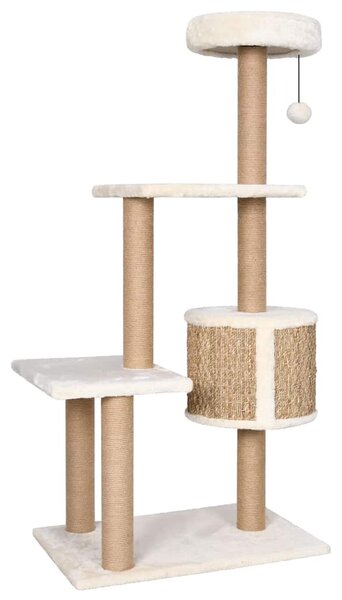 Škrabadlo pro kočky se sisalovým sloupkem 123 cm mořská tráva 170979
