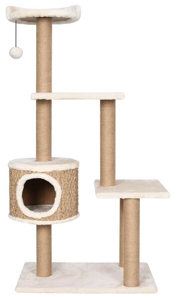 Škrabadlo pro kočky se sisalovým sloupkem 123 cm mořská tráva 170979