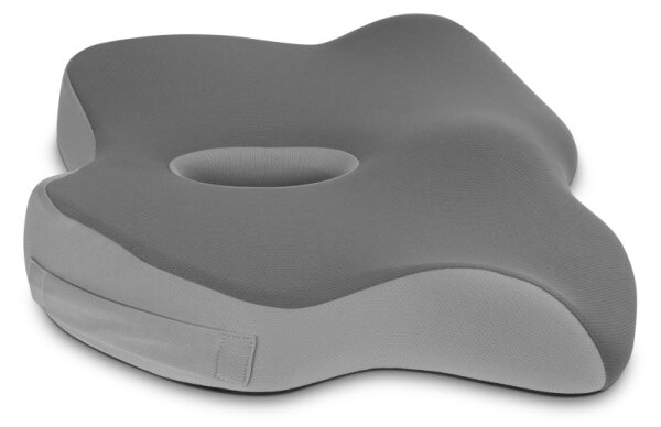 CONNECT IT CFH-5901-GY - Anatomický polštář na židli šedá