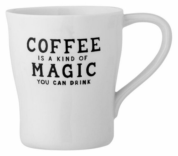 Hrnek Coffee Magic White 330 ml Bloomingville