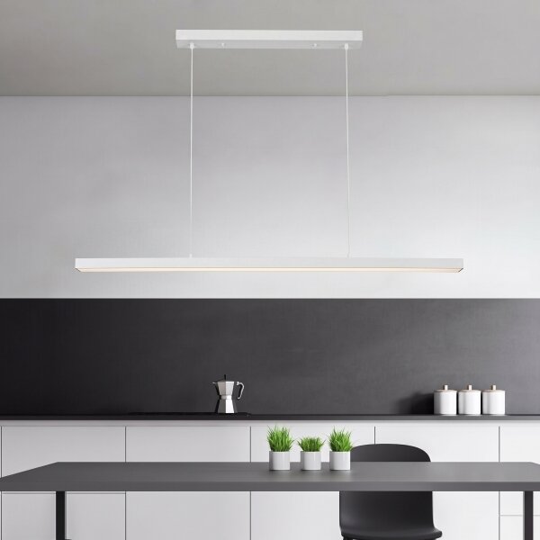 Brilagi - LED Lustr na lanku AXIS LED/30W/230V 120 cm bílá
