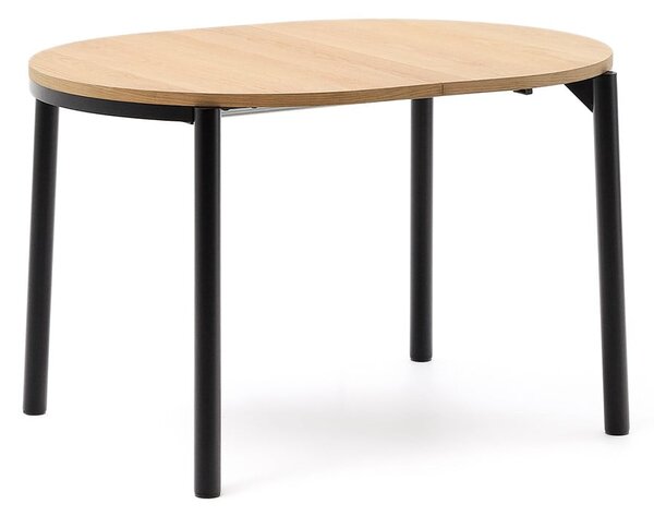 Rozkládací jídelní stůl s deskou v dubovém dekoru v přírodní barvě 90x120 cm Montuiri – Kave Home