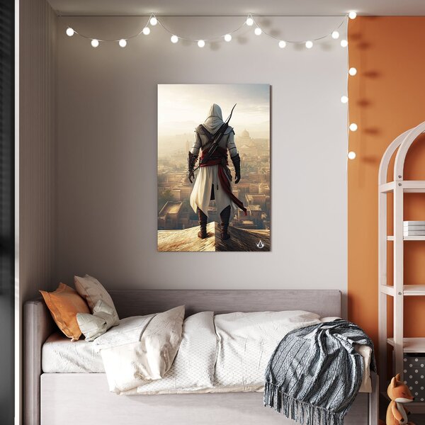 DUBLEZ | Dřevěný obraz na zeď - Assassin's Creed | UV tisk, Premium