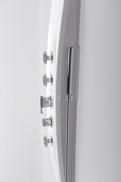 Polysan Polysan, MOLA sprchový panel s termostatem. baterií 210x1300mm, nástěnný, 80365