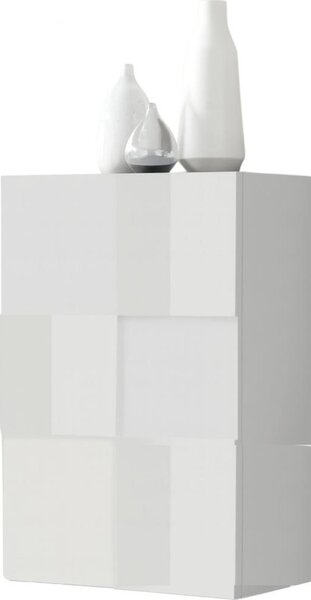Komoda SERIAN 78x116x34 cm bílá