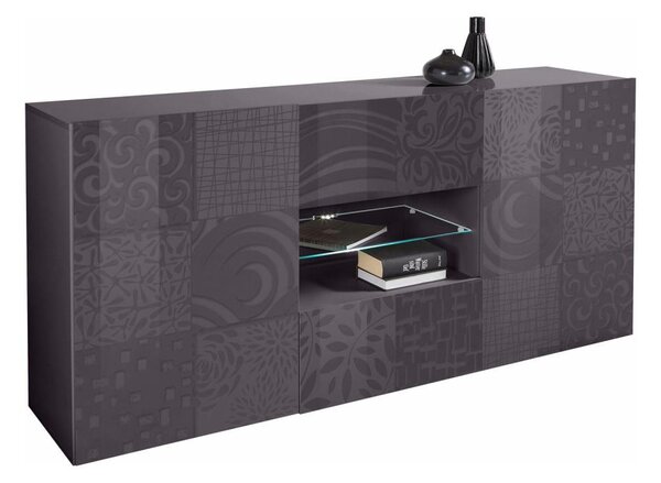 Komoda ARIA 181x84x43 cm antracit