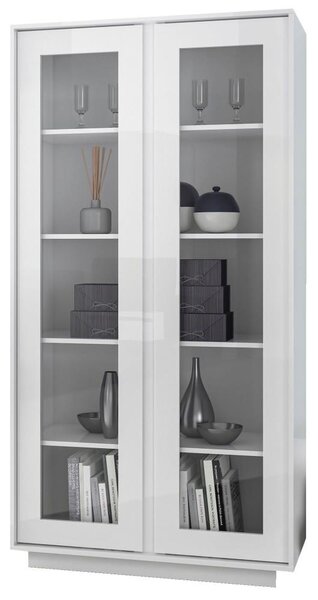 Komoda SERIAN 92x179x43 cm bílá