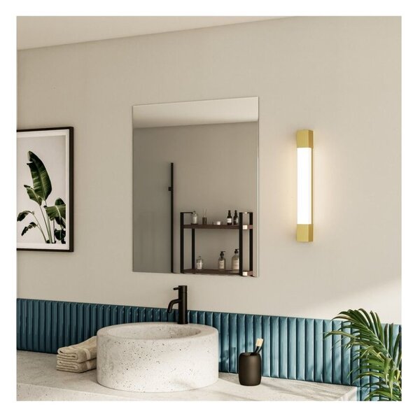 Philips 8720169299498 Rover nástěnné svítidlo nad zrcadlo LED š444mm 5W/550lm 2700K IP44 mosazná, bílá, ClickFix