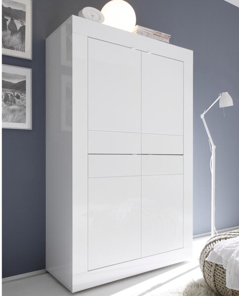 Komoda NERILA 102x162x43 cm bílá