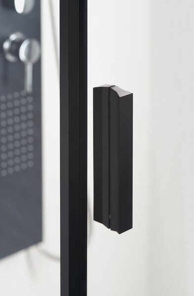 Polysan Polysan, ZOOM LINE BLACK sprchové dveře 1000mm, čiré sklo, ZL1310B