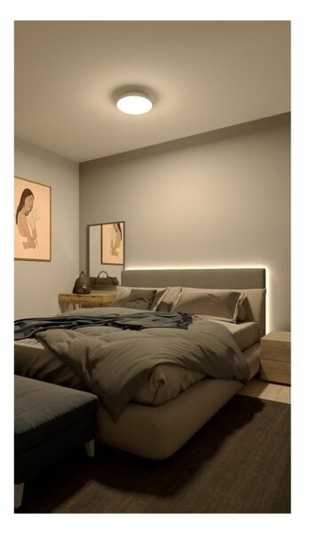 Philips UltraEfficient 8720169301016 Fleta stropní svítidlo D350mm LED 10W/1850lm 2700K bílá, SceneSwitch