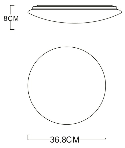 GLOBO PIERRE 48388-24 Stropní svítidlo