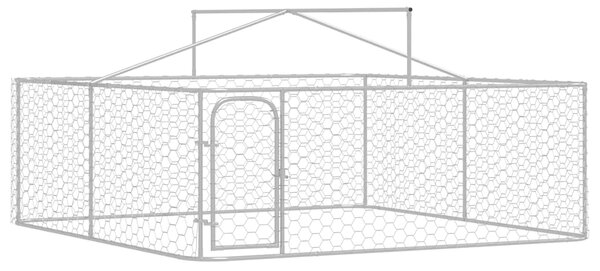 Venkovní psí kotec se střechou 300 x 300 x 150 cm 171501