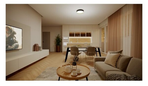 Philips 8720169301337 Hanno stropní svítidlo D384mm LED 24W/2700lm 2700K černá, zlatá, SceneSwitch