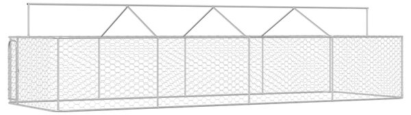 Venkovní psí kotec se střechou 600 x 200 x 150 cm 171500