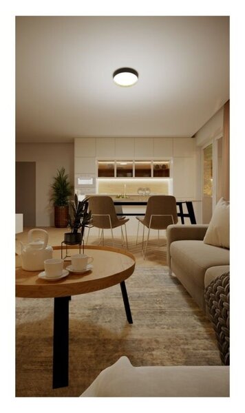 Philips 8720169301337 Hanno stropní svítidlo D384mm LED 24W/2700lm 2700K černá, zlatá, SceneSwitch