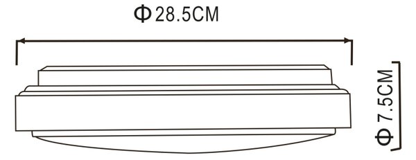 GLOBO KALLE 48408-18 Stropní svítidlo