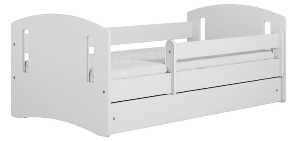 Kocot kids Dětská postel Classic II bílá, varianta 80x140, bez šuplíků, bez matrace