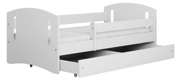 Kocot kids Dětská postel Classic II bílá, varianta 80x140, bez šuplíků, bez matrace