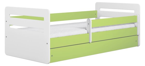 Kocot kids Dětská postel Tomi zelená, varianta 80x140, bez šuplíků, bez matrace