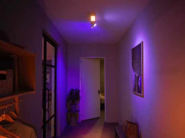Philips HUE White and color ambiance 8720169318373 Centris stropní svítidlo LED/2-spot LED 11W + 2xGU10 4,2W 2000-6500K+RGB bílá