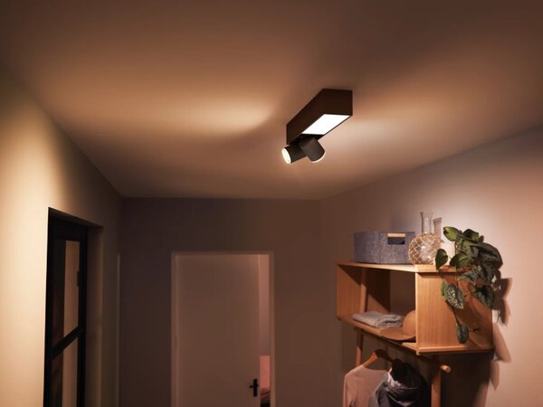 Philips HUE White and color ambiance 8720169318311 Centris stropní svítidlo LED/2-spot LED 11W + 2xGU10 4,2W 2000-6500K+RGB černá