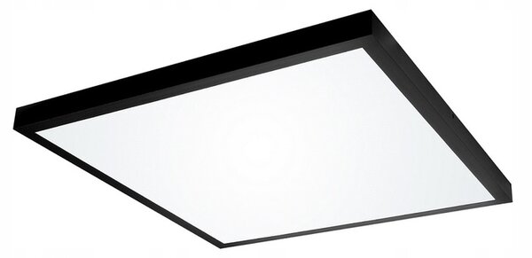 LED panel přisazený BLACK 60W 60x60cm 3000K - teplá bílá