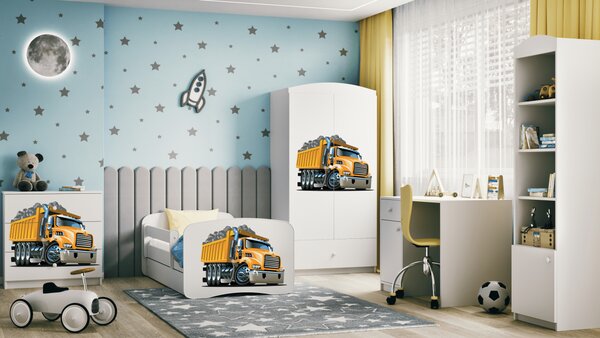 Kocot kids Dětská postel Babydreams tatra bílá, varianta 70x140, bez šuplíků, bez matrace