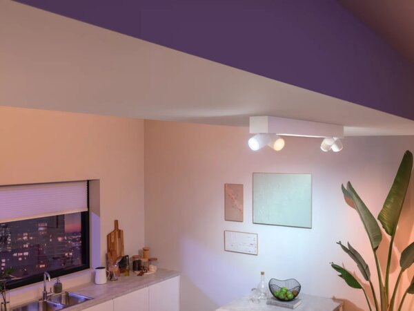 Philips HUE White and color ambiance 8720169318618 Centris stropní svítidlo LED/4-spot LED 40W + 4xGU10 4,2W 2000-6500K+RGB bílá