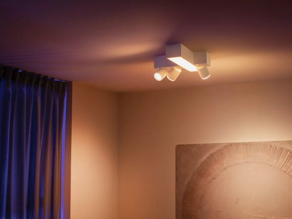 Philips HUE White and color ambiance 8720169318731 Centris stropní svítidlo LED/3-spot LED 25W + 3xGU10 4,2W 2000-6500K+RGB bílá