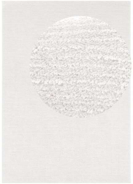 Hanse Home, Kusový koberec Cloud 103936 Cream, 80x150, bílá, obývací pokoj