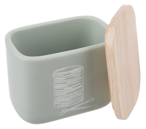 Dóza na vatové tyčinky a tamponky GREENISH