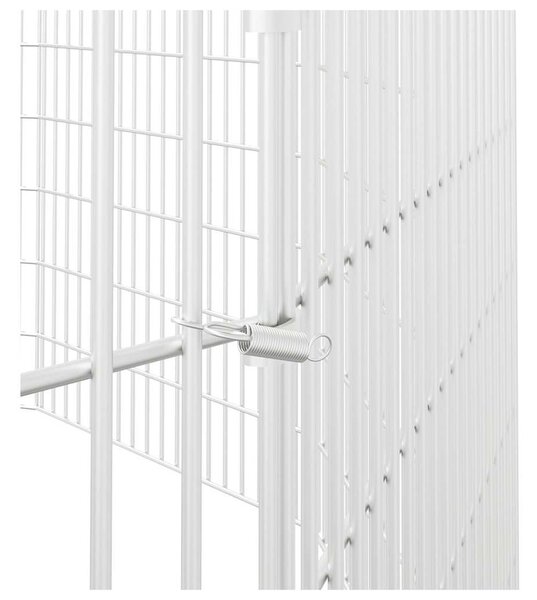 Ohrádka pro zvířata 12 panelů 54 x 80 cm pozinkované železo 171580