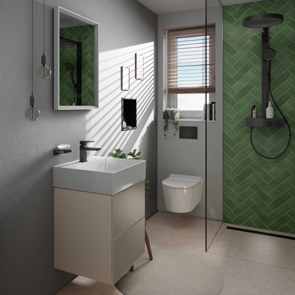 Hansgrohe EluPura S WC sedátko a kryt s upevněním nahoře, SoftClose a QuickRelease, Slim, bílá 60200450