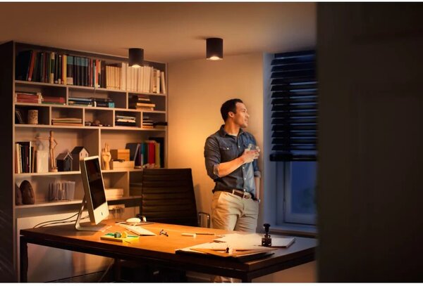 Philips HUE White Ambiance 8720169319936 Milliskin zápustné svítidlo GU10 3x4,2W/400lm 2200-6500K bílá BlueTooth 3-set