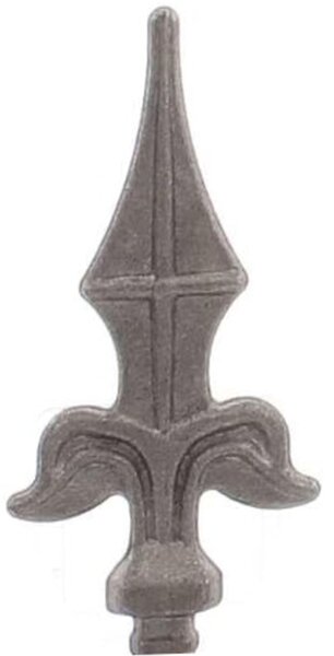 LogistSystem 1 ks ozdobná kovová mřížka 115 x 53 mm (V x Š) / 12 x 12 dekorace na plot 40.052.03