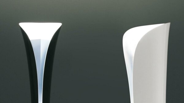 Artemide 1361010A - LED Stojací lampa CADMO LED/44W/230V + 1xGU10/10W/230V černá