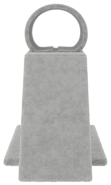 Škrabadlo pro kočky s tunelem a žebříkem světle šedé 55,5 cm 171790