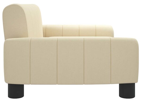 Pelíšek pro psy krémový 70 x 45 x 30 cm textil 171857