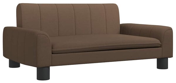 Pelíšek pro psy hnědý 70 x 45 x 30 cm textil 171860
