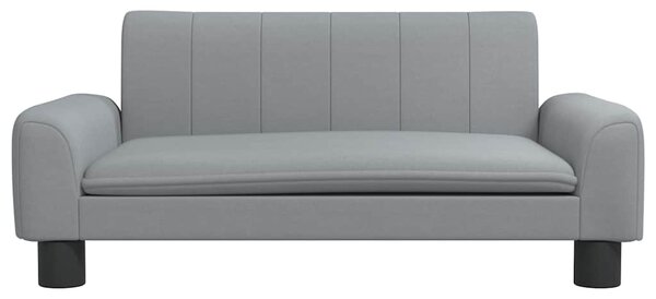 Pelíšek pro psy světle šedý 70 x 45 x 30 cm textil 171858