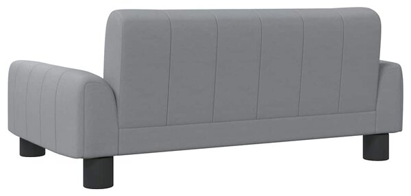 Pelíšek pro psy světle šedý 70 x 45 x 30 cm textil 171858