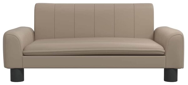 Pelíšek pro psy cappuccino 70 x 45 x 30 cm umělá kůže 171867