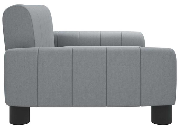 Pelíšek pro psy světle šedý 70 x 45 x 30 cm textil 171858