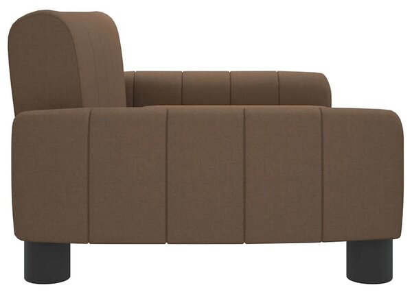 Pelíšek pro psy hnědý 70 x 45 x 30 cm textil 171860
