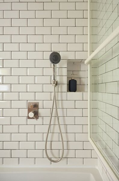 Sapho Sapho, MINIMAL podomítková sprchová baterie, 2 výstupy, nerez, MI042