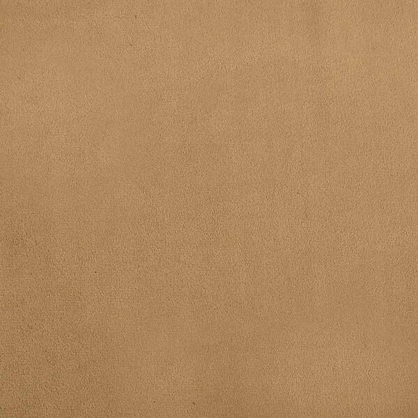 Pelíšek pro psy hnědý 100 x 54 x 33 cm samet 171986