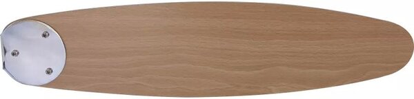 GLOBO 0308 AZURA stropní ventilátor s osvětlením na pětici E14 1320 mm s tahovým vypínačem nikl