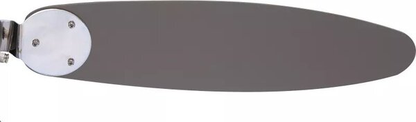 GLOBO 0308 AZURA stropní ventilátor s osvětlením na pětici E14 1320 mm s tahovým vypínačem nikl