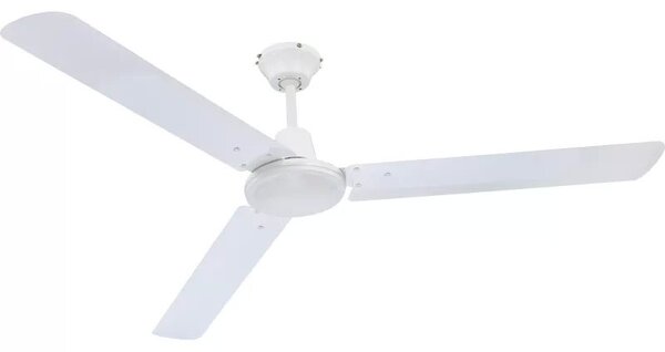 GLOBO 0310 FERRO stropní ventilátor 1420 mm bílá